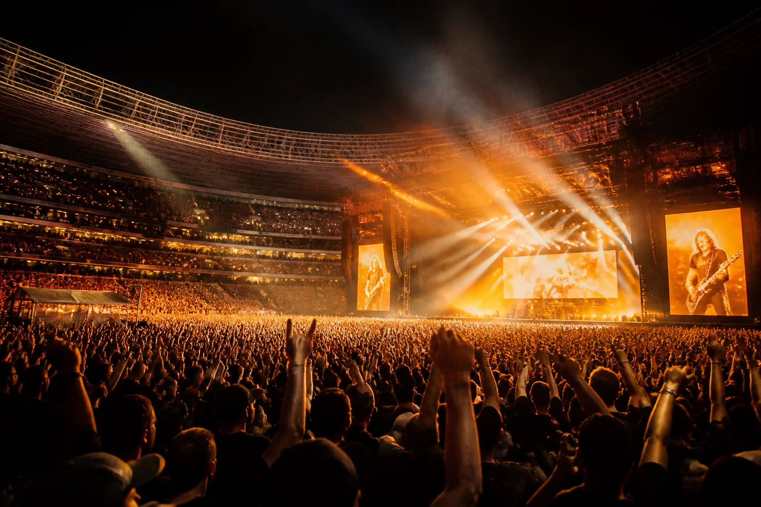 Wembley Stadium Live Auftritt